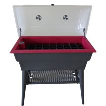 Jardiniere Calipso COMBI 40L Gris/Cerise