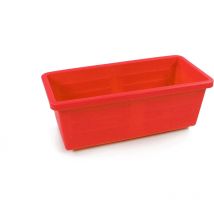 Jardinière Miami sans plateau 40 x 18,5 x 15,5cm 7L - Rouge rubis