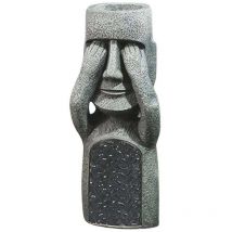Asir Group Llc - Jardinière Moai en polyrésine Ne voit pas