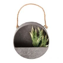 Jardinière murale Zinc 20 cm