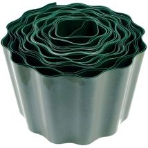 9m Rasenkanten, Beeteinfassung, Beetumrandung, Wurzelsperre, Umrandung Rasen oder Gartenbeet, breiter Anwendungsbereich - Breite 20cm, Grün