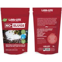 Jardinion - Schneckenschutz, Lavagranulat, 100% natürlich, Pflanzgranulat für Zimmerpflanzen und Outdoorpflanzen - 1 Liter