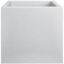 Vivo Next Square 30 Bac a fleurs - Gris - ø 30 x h 29 cm - intérieurextérieur - 100% recyclé - Elho