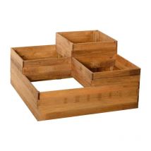 Jardinière en bois imprégné