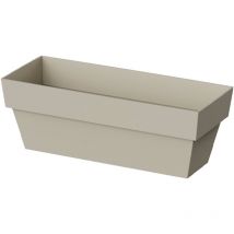 Limited jardinière 10x25cm ecru Plastiken