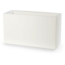 Jardinière Rectangulaire Blanc 115x50 cm h 50 mod. Schio Cassa
