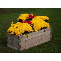 Jardinière – Bois de pin imprégné – 90 cm x 40 cm x 32,5 cm – LOSA
