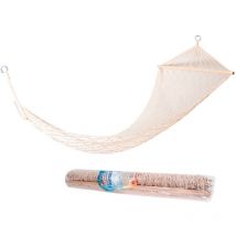 Jardín - Hamaca 270x80cm -con madera