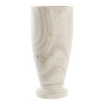 Jarrón Dkd Home Decor marrón natural 12 x 12 x 25 cm