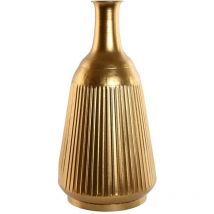 Jarron Metal 29X29X57,5 Dorado