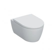 Flaminia - Jarrón suspendido 36x53 cm blanco brillante - Geberit Icon Rimfree