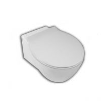 Jarrón suspendido 55x 6 cm blanco brillante Hatria Nido - Senza coprivaso