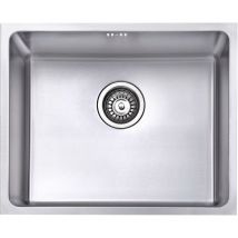 Jassferry - Küchenspüle 1 Becken Unterbau-Küchenspüle, 540 x 440 mm Unterbauspüle aus Edelstahl mit Abfallsieb