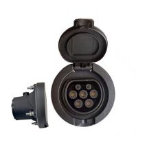 Jatrhg - Prise de Recharge Type 2, 32A, 3P, Mâle - Modèle T2 32M 3P