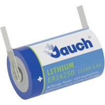 Jauch Quartz - er 14250J-T Pile spéciale 1/2 LR6 (aa) cosses à souder en u lithium 3.6 v 1200 mAh 1 pc(s)