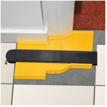 Broszio Tools - Jauge de contour duplicater Copieur de contour avec verrou Accessoire carreleur