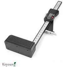 Irisfr - Jauge de Hauteur,0-150mm Jauge de Profondeur Numérique, lcd Digital Display Screen Précision Hauteur Ouverture Profondeur,avec Base