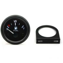 Jauge de niveau de carburant de 2 '' 52 mm, compteur de réservoir de carburant de voiture pointeur 12 v avec jauges automobiles de jante de