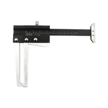 Fitags - Jauge de Profondeur de pneu Jauge d'épaisseur de disque de frein et de profil de pneu Règle de pneu mesure de 0-60mm pour Auto Moto Vans