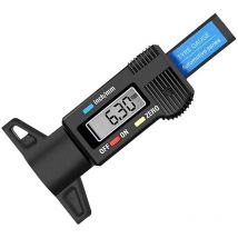 Jauge de Profondeur Numérique de Pneu Jauge Caliper lcd 0-25.4mm de Profondeur Numérique des Pneus Gauge pour Auto Moto Vans Camions