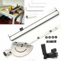 Jauge à onglet pour scie circulaire de table 450 mm Outil professionnel pour scie circulaire de table Miter Gauge Poignée de poussée Jauge à onglet