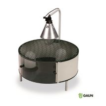 Gaun Jaula criadora de pollitos redonda