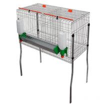 Jaula de pollos maxi bebedero botella