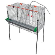 Jaula de pollos maxi bebedero cazoleta