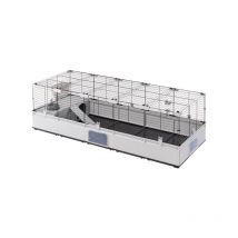 Ferplast - Jaula para Conejos, cobayas, Jaula Grande y Modular, Conejillos de Indias, con Accesorios, Extensible, Fácil Mantenimiento, Modular 4, 179