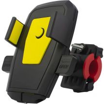 Jaune Support de téléphone portable pour vélo Support de vélo universel Smartphone Support de guidon pour téléphone portable Smartphone Rotatif à 360