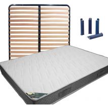 Altobuy - java - Pack Matelas + AltoLattes 140x190 + Pieds
