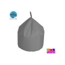Jazz Chino Water Resistant Polyester Bean Bag with Foam Flakes Filling - Grey