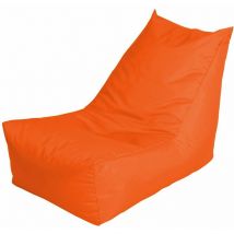 Jazz Player Bean Bag, Water Resistant with Beans Filling, 50 x 56 x 85 cm, 1-Piece - Orange - Orange