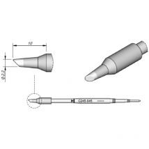 Tools C245945 Lötspitze Rundform, abgeschrägt Spitzen-Größe 2.2 mm Inhalt 1 St. - JBC