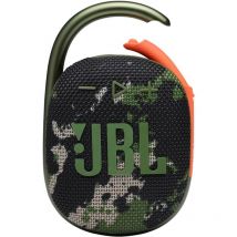 JBL CLIP 4 – Portable and lightweight Bluetooth speaker with integrated carabiner – Waterproof and dustproof – 10 hrs battery life – Camouflage