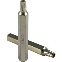 Torx-Schraubendreher-Bits (ø 20 - Mündung 75 mm.) JBM 10442