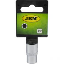 Jbm 13316 3/8 Douille Hex 13mm, Chrome