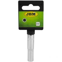 1/4' Steckschlüssel mit 12 Kanten von 11mm. 50mm lang. Chrom JBM 13591