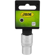 JBM – 16mm XZN 1/2" Kurzer Einsatz Chrom – Hochwertiges Werkzeug für Heimwerker und Garten