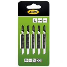 Set mit 5 stichsägeblättern T118A für metall für ref. 60010 JBM 14993