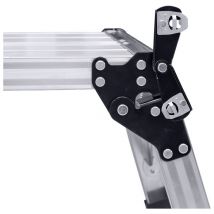 JBM – Aluminium Plattform 50913 – 140 x 30 x 80 cm – Tragfähigkeit 100 kg