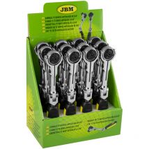72 zähne gelenkknarre 1/4' 175mm. JBM 52587