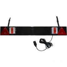 52838 rampe d'eclairage remorque de 1.100MM x 140MM led - JBM