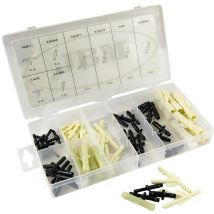 Estuche de conectores de manguera 65 piezas JBM 53434