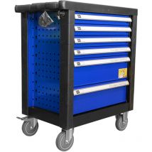 53447 servante d'outils 6 tiroirs - bleu - JBM
