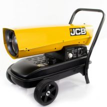 Jcb Tools - jcb 140,000BTU / 37kW Diesel Space Heater, 800m³ Coverage, Kerosene or Diesel, Thermostat