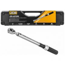Jcb Tools - jcb Llave dinamométrica mecánica de 3/8 pulgadas 20-120 Nm, rango de torsión ajustable de 20-120 Nm, esta versátil llave dinamométrica es
