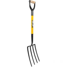 Jcb Tools - jcb 190 x 280mm Professional Solid Forged Contractor Fork, Heavy-Duty Steel