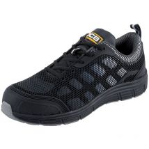 JCB Safety Trainers, Grey/Black, Size 11