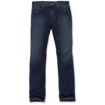 Jean de travail homme Rugged Flex Carhartt 102807 - Bleu foncé - 44 - Jambes longues - Bleu foncé